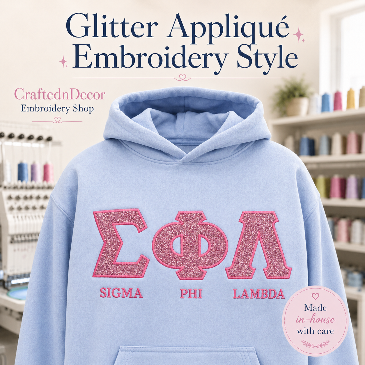 Personalized Campus Club Sweatshirt, Custom Patchwork Letter Crewneck, Varsity Applique Pullover, Student Organization Gift