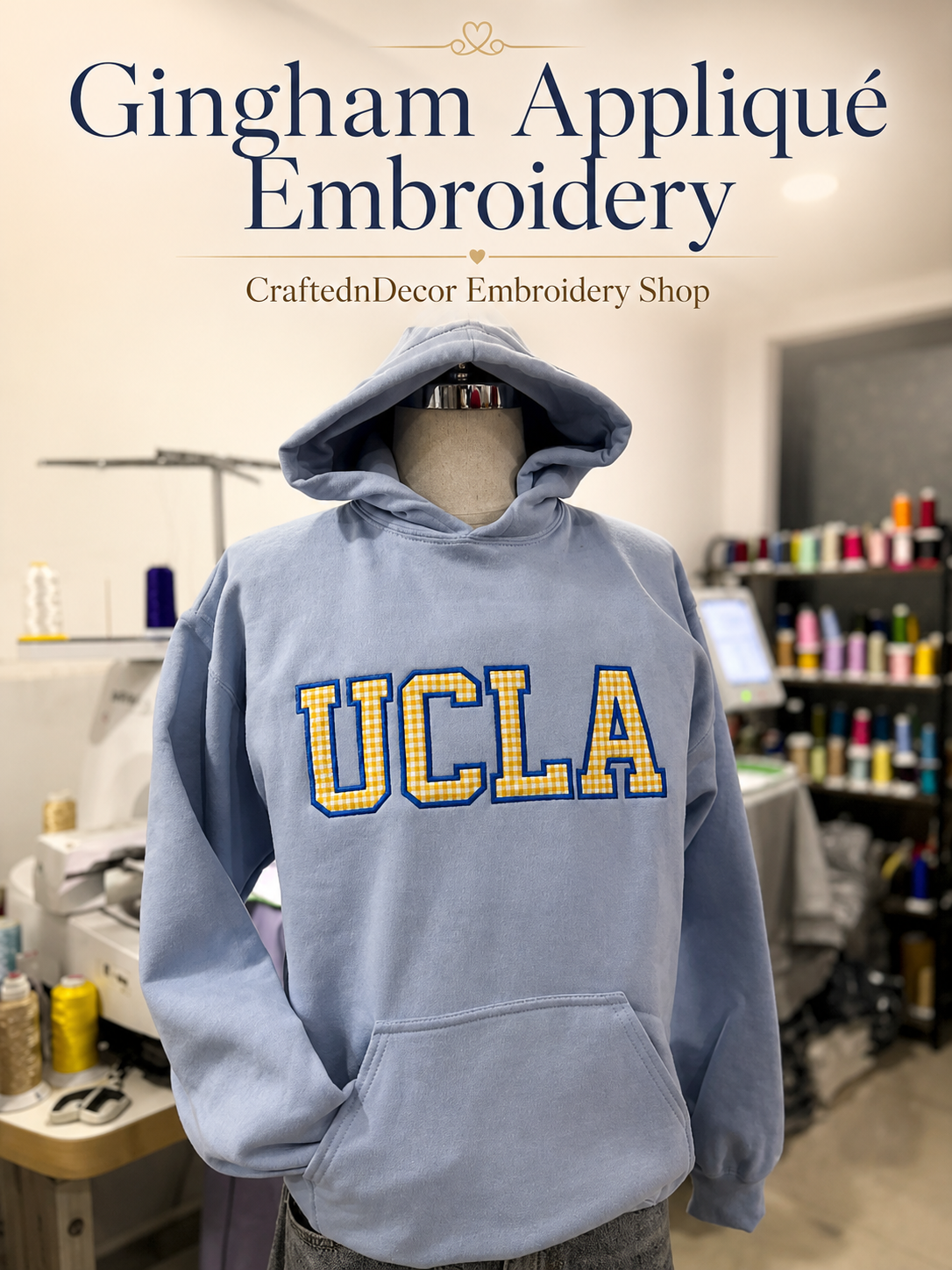 Embroidered Greek Letter Sweatshirt, Custom Applique Sorority Crewneck, Personalized Cherry Letter Sweatshirt, Cute Greek Merch