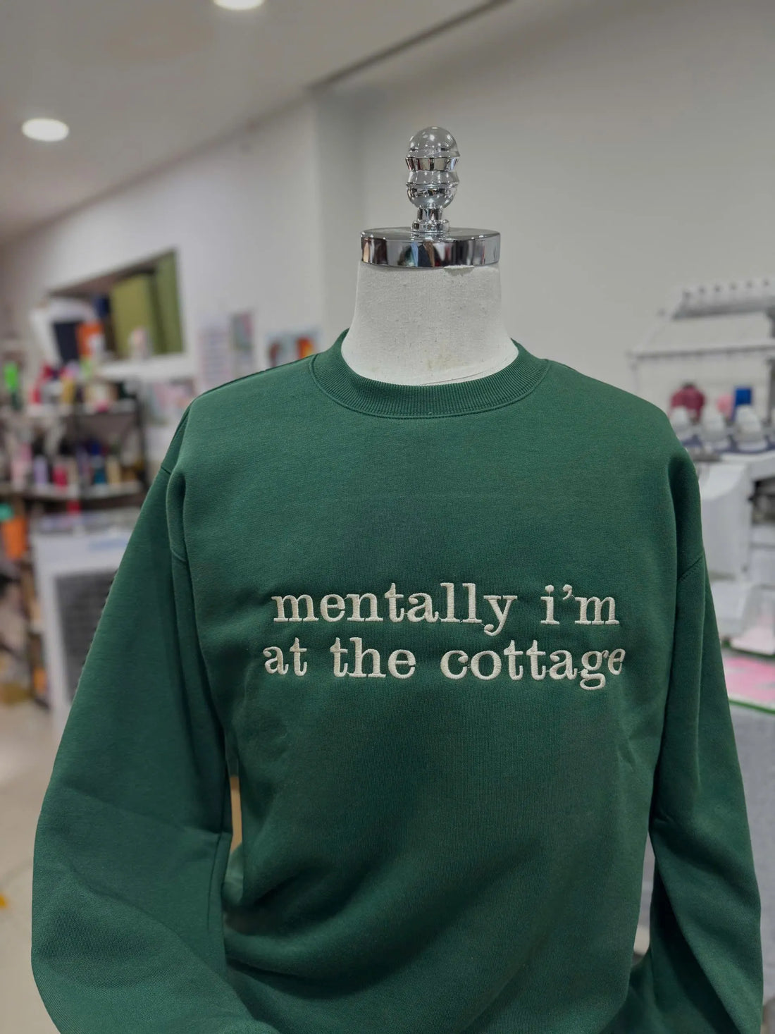 Embroidered Custom Sorority Sweatshirt, Personalized Gothic Letter Greek Merch, Cottage Reveal Crewneck, Big Little Gift