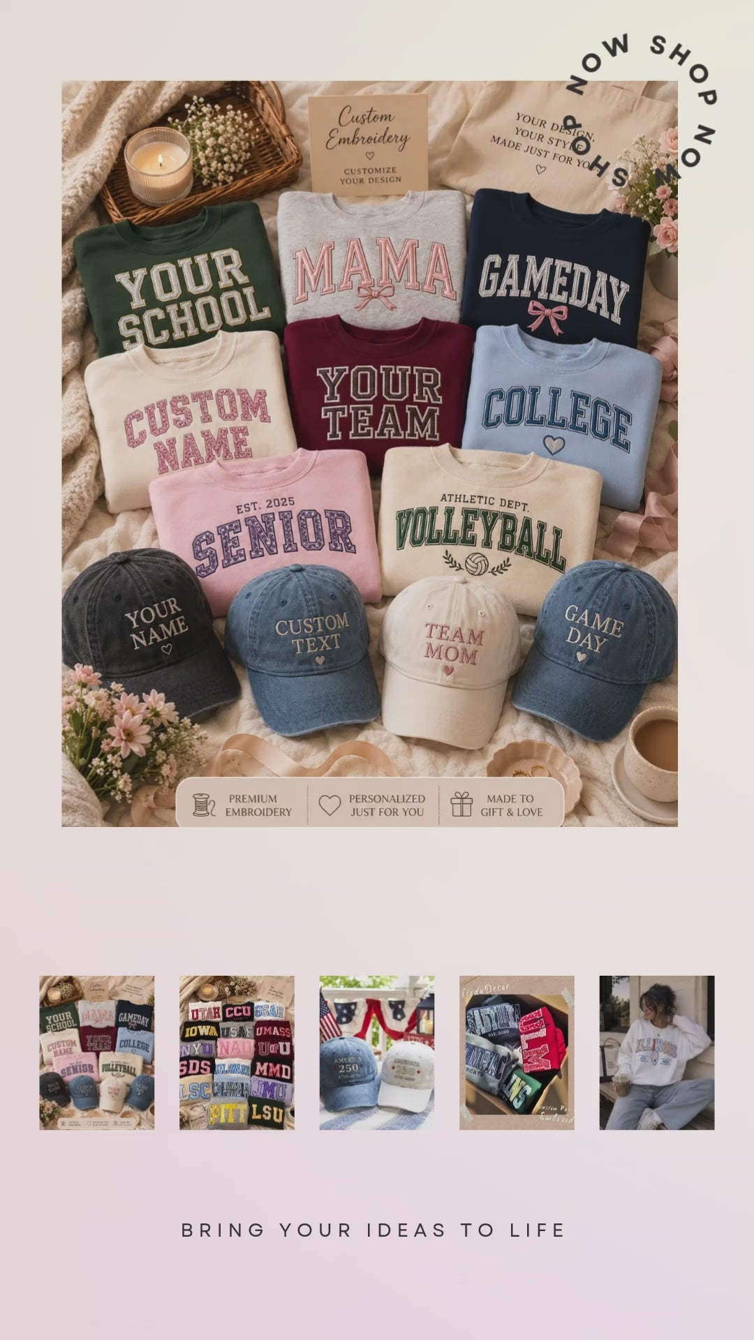 Personalized Campus Club Sweatshirt, Custom Patchwork Letter Crewneck, Varsity Applique Pullover, Student Organization Gift
